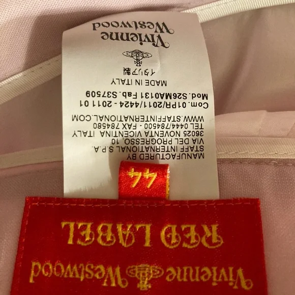 Vivienne Westwood Pink Asymmetrical Midi Skirt - Picture 5 of 5